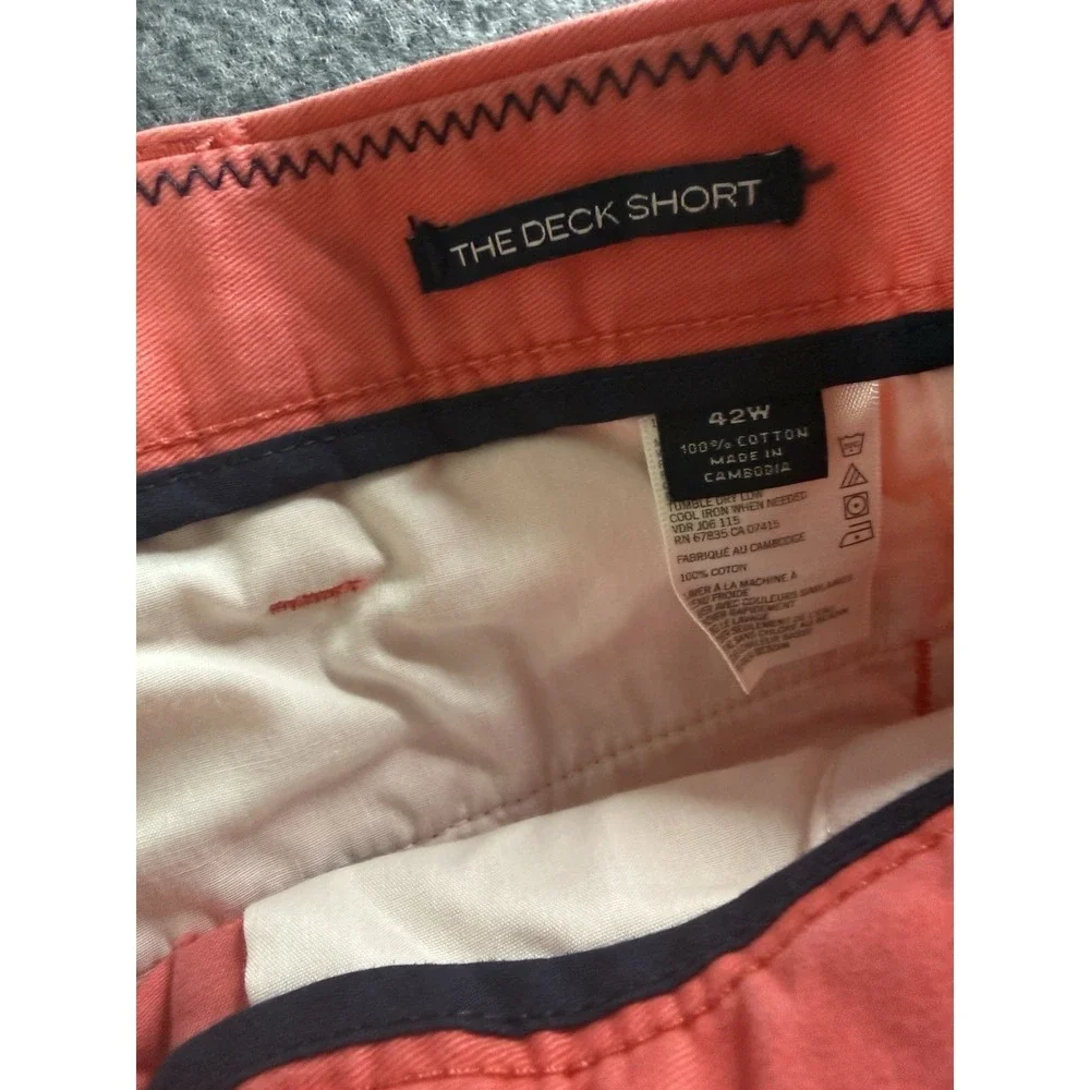 Nautica Men's Port Coral The Deck Short 8.5 Inch Inseam Size 42W‎ NWT